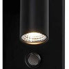 Lampada da parete Nordlux LED Omari 3,2W tocco nero - 4800438