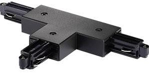 Nordlux link rail conector en T derecho negro monofásico - 5049270