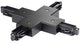 Nordlux Link Rail X-Giunto pezzo 1 fase nera - 5049290