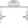 Enzo nordlux opbouw spot 2x gu10 aslak wit verstelbaar - 4800450