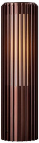 Nordlux lampione aludra e27 marrone ip44 45cm - 4800842
