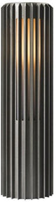 Nordlux lampione aludra e27 argento antracite ip44 45cm - 4800841