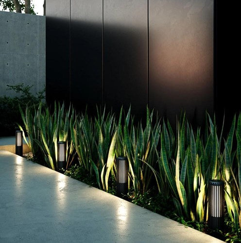 Nordlux lampione aludra e27 nero ip44 45cm - 4800840