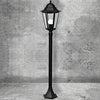 Enzo nordlux paallamp cardiff e27 zwart ip44 100cm - 4800837