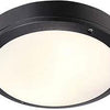 Enzo nordlux plafonniere desi 2xe27 zwart ip44 28cm - 4802999