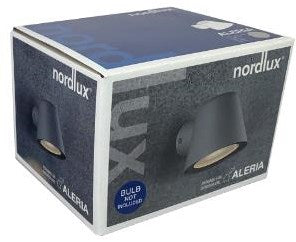Nordlux aplique aleria gris gu10 ip44 - 4800990