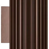 Enzo nordlux wandlamp aludra rond dubbel 2x e27 bruin ip54 - 4800945
