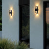 Nordlux aplique aludra redondo doble 2x e27 negro ip54 - 4800943