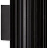 Nordlux aplique aludra redondo doble 2x e27 negro ip54 - 4800943