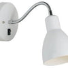 Nordlux aplique e14 ciclón blanco con interruptor - 4800442