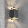 Enzo nordlux wandlamp elm 2x gu10 zwart ip44 - 4800911