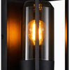Enzo nordlux wandlamp griffin e27 zwart ip44 - 4800905