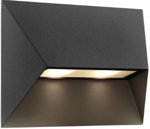Nordlux lampada da parete pontio 27 2x gu10 nero ip44 - 4800901