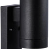 Enzo nordlux wandlamp tin maxi double met sensor 2x gu10 zwart ip54 - 4800929