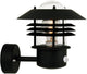 Nordlux aplique vejers con sensor e27 negro ip44 - 4800925