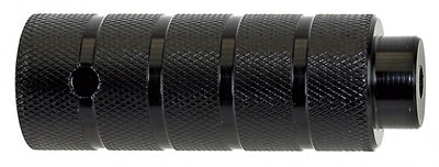 Novatec Pegs de 10 mm de acero negro por set