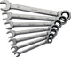 Ora il set di chiavi ad anello a cricchetto | Chiave a 7 pezzi, larghezza 8-19 mm | giusto | 1 pezzo - 4000802070 - 4000802070