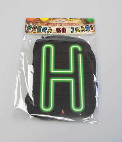 Ghirlanda neon Paperdreams evviva 50 anni!