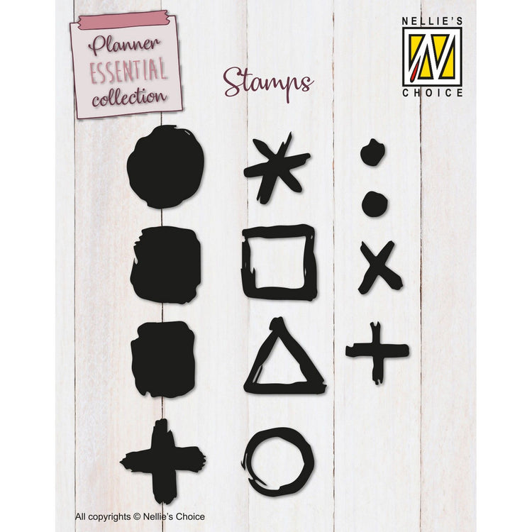 Nellie's choice • clear stamps checkpoints 12st.
