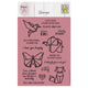 Nellie's choice • clear stamps origami tekst en dieren 14st.