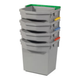Cubo Numatic gris mango amarillo (5 litros)