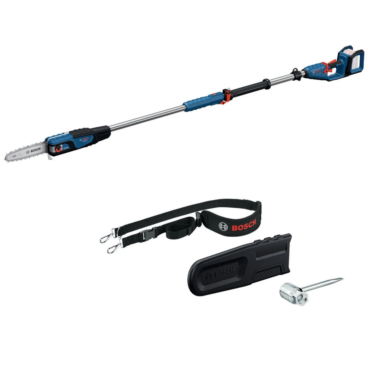 Bosch blauw gke 18v-25 tp accu kettingzaag | exclusief accu's lader - 06008d6000
