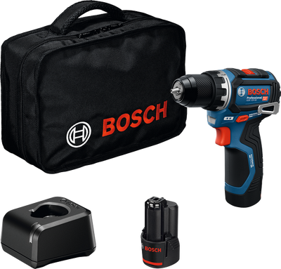 Trapano avvitatore a batteria Bosch blu gsr 12v-32 | 2x GBA 12v 2.0 ah e caricabatterie gal 12v-20 - 06019n7003
