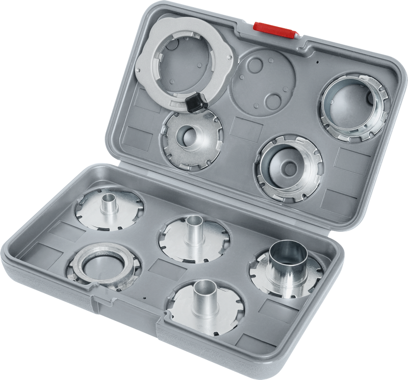 Set guida modelli Bosch Accessories Pro metrico per fresatrice | 9 pezzi - 2608190064