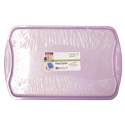 Contenitori per alimenti freschi Oct easy fresh viola con coperchio 3 pezzi