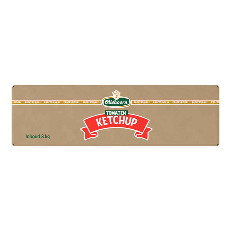 Salsa Oliehoorn king tomato ketchup (8 kg) bag in box