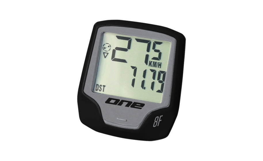 One One Bicycle Computer 8 Wired Unisize Black Gray
