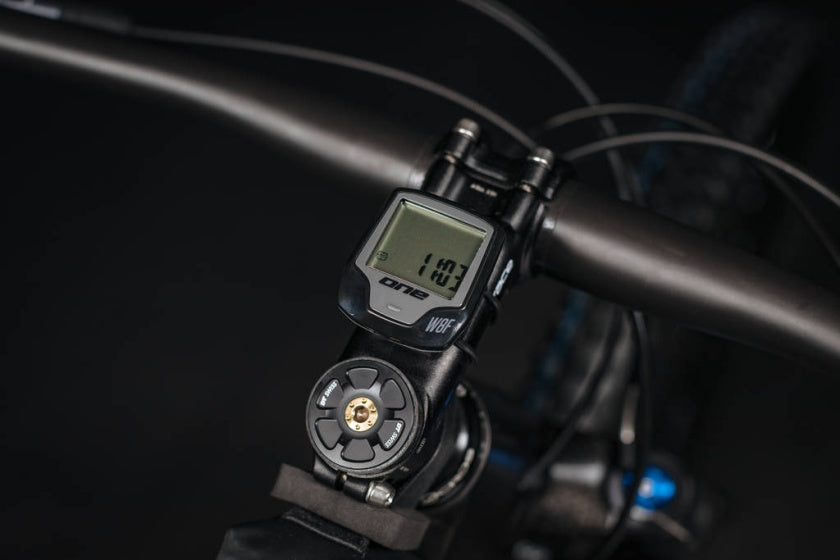 ONE One fietscomputer 8 draadloos unisize black grey