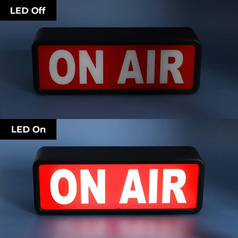 Orangemonkie en la iluminación de señal de aire