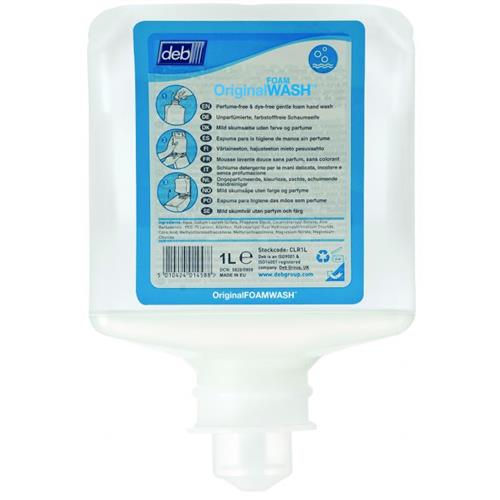 Deb original foam wash 1ltr doos á 6 stuks