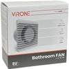 Orno baño - ventilador de inodoro blanco 125 mm - 8611050