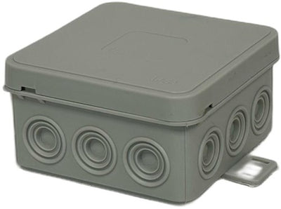 Scatola portacavi Orno ip54 grigia quadrata 75x75x41mm - 4034056
