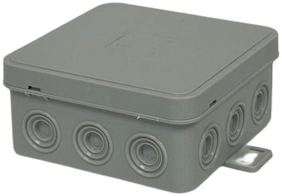 Scatola portacavi Orno ip54 grigia quadrata 85x85x41mm - 4034057