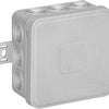 Enzo orno kabeldoos ip54 grijs vierkant 85x85x41mm - 4034057