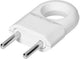 Orno enchufe euro con argolla de remolque blanco - 6140235