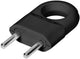 Orno enchufe euro con argolla de remolque negro - 6140236