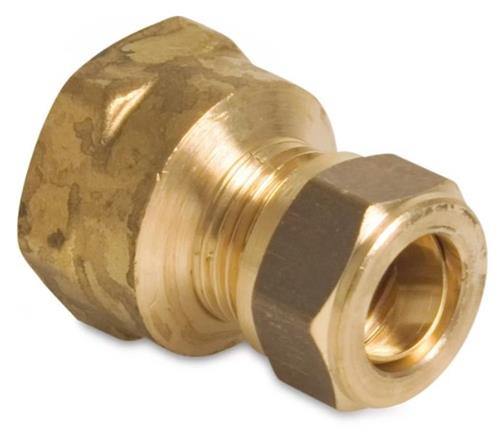 Giunto di transizione dritto Bonfix 22x3 4 compressione interna. | Pezzi da 5 pezzi