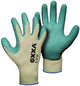 Guanti da lavoro Oxxa x-grip giallo verde, 10 - 15100010 - 15100010