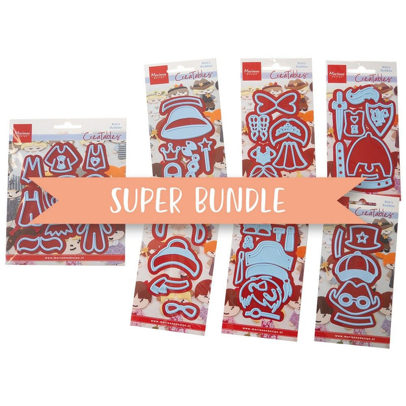 Design Marianne • Super bundle di prodotti Kim's Buddies assortiti