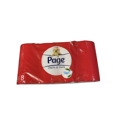Carta igienica Page morbida e resistente 8 rotoli
