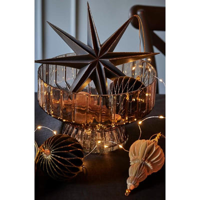 House of Nature colgante estrella papel ø28cm negro