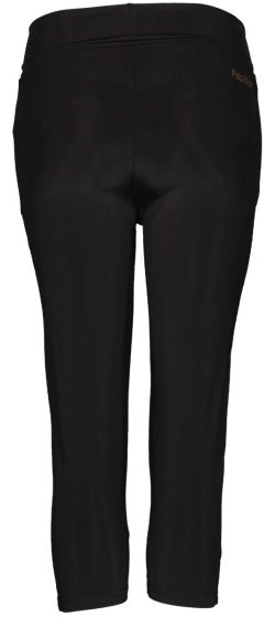 Papillon Capri 3 4 Sports Legging Ladies Black Size XXL