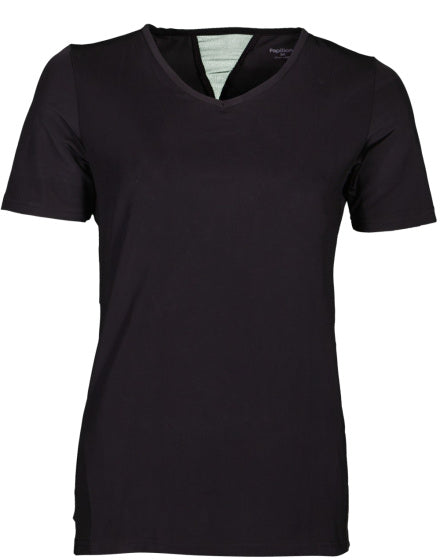 Papillon Fitness Shirt S SL V-Neck Ladies Tamaño negro