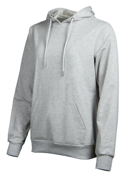 Papillon Sweat Hoody Cotton Ladies Grey Size S