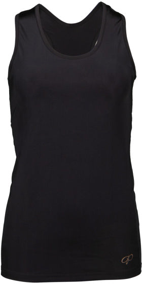 Papillon Tanktop Racer Back Ladies Black Size S