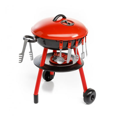 Paradiso Toys Toy Barbecue 50 cm de 30 piezas Rojo Negro